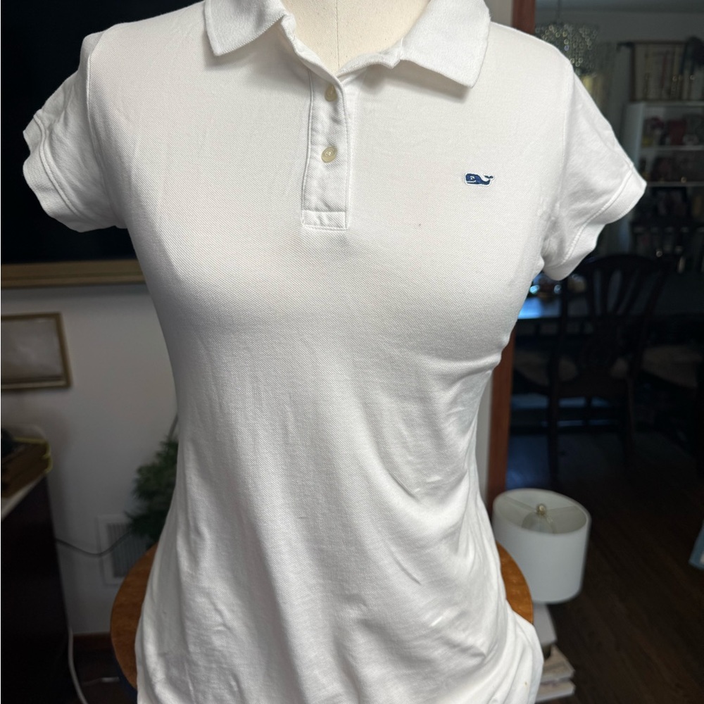 Vineyard Vines White Button Down Polo Dress or Tennis Dress - Picture 3 of 5